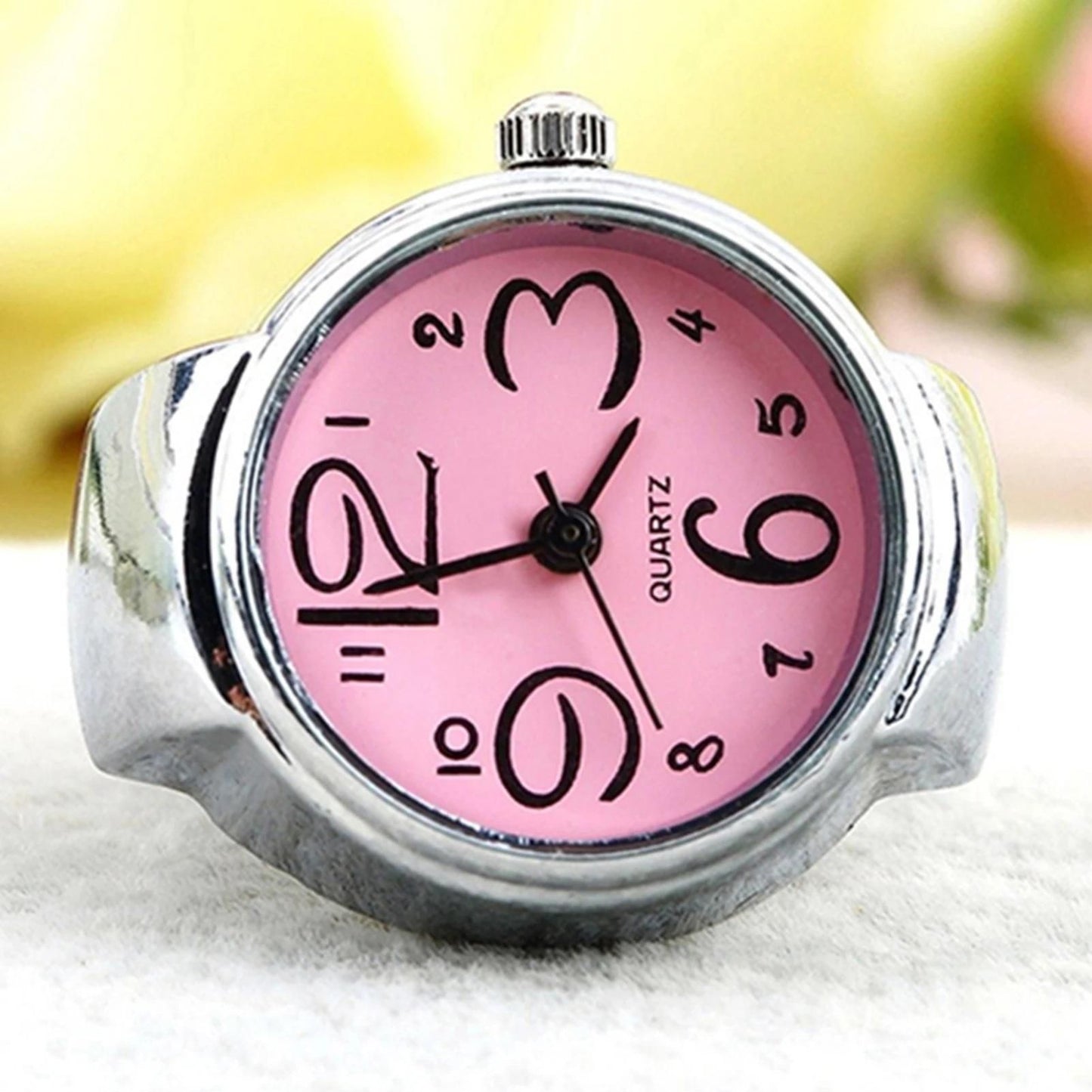 Women's Men's Ring Watch Finger Watch Ring