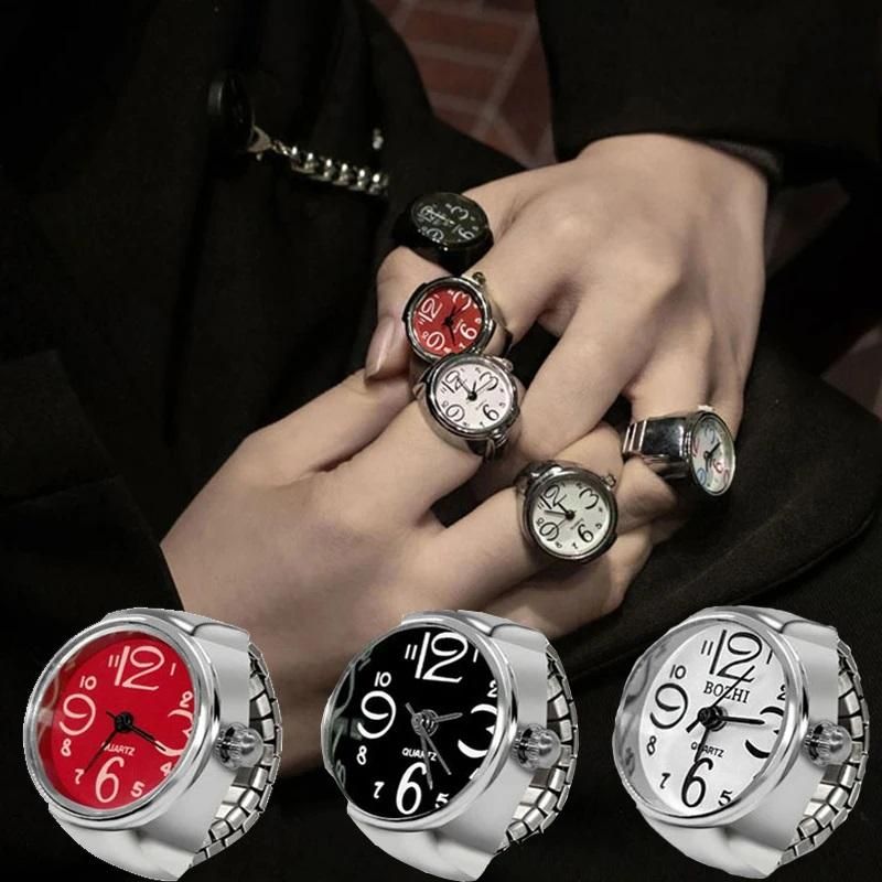 Women's Men's Ring Watch Finger Watch Ring