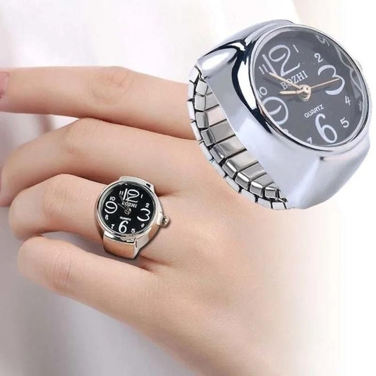 Women's Men's Ring Watch Finger Watch Ring