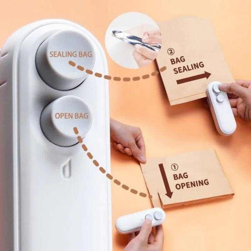 Portable Mini Sealing Machine 2 in 1