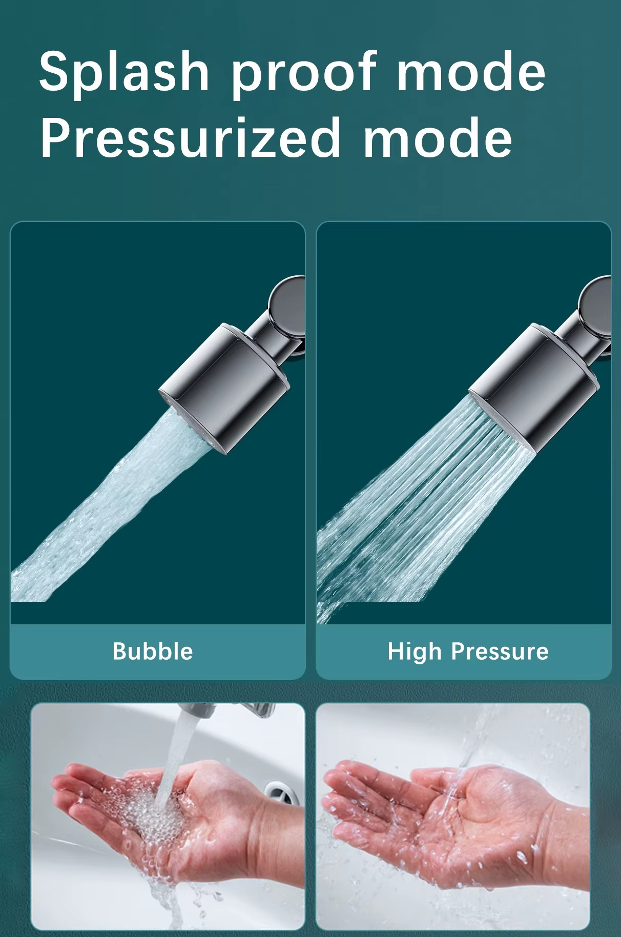 720° Rotatable Spray Head Faucet